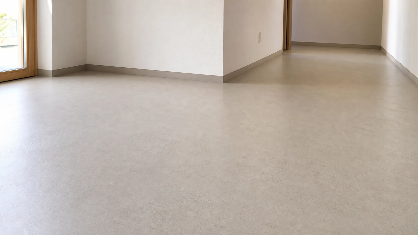 Ruhige dekorative Innenfläche mit fugenloser matter Oberfläche
